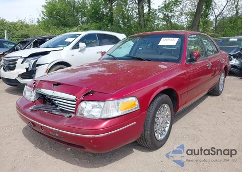 1998 Ford Crown Victoria Lx from USA, damaged, VIN 2FAFP74W7WX121489